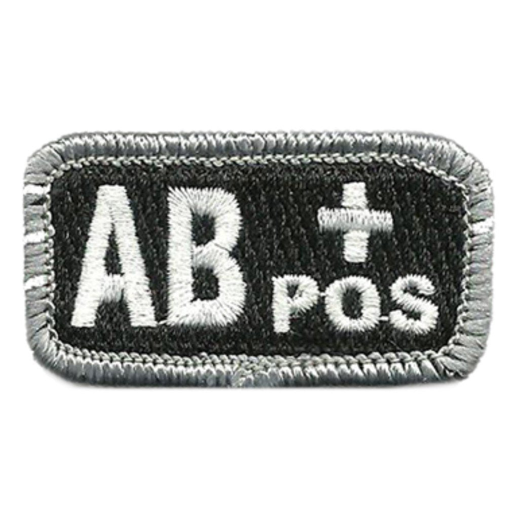 Blood Type Patches - Type AB Positive - 2" x 1"