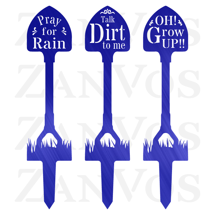 Shovel Garden Stakes
