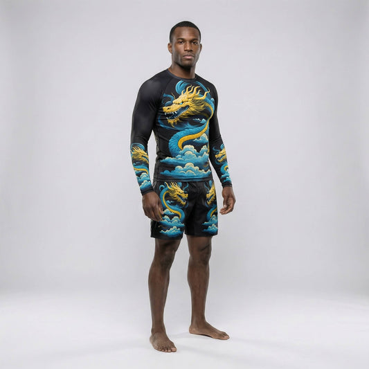 BLUE DRAGON RASH GUARD