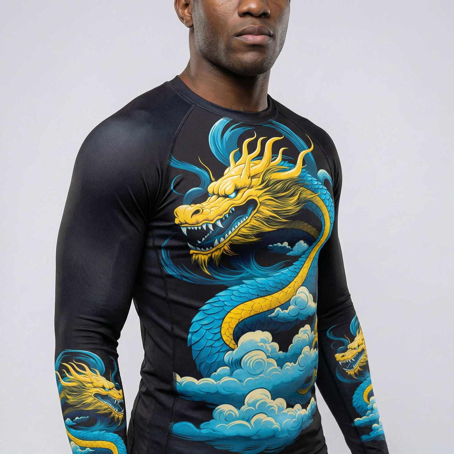 BLUE DRAGON RASH GUARD