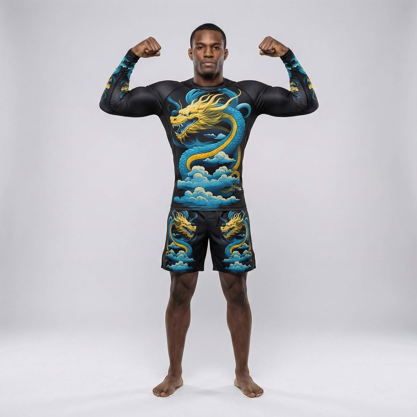 BLUE DRAGON RASH GUARD