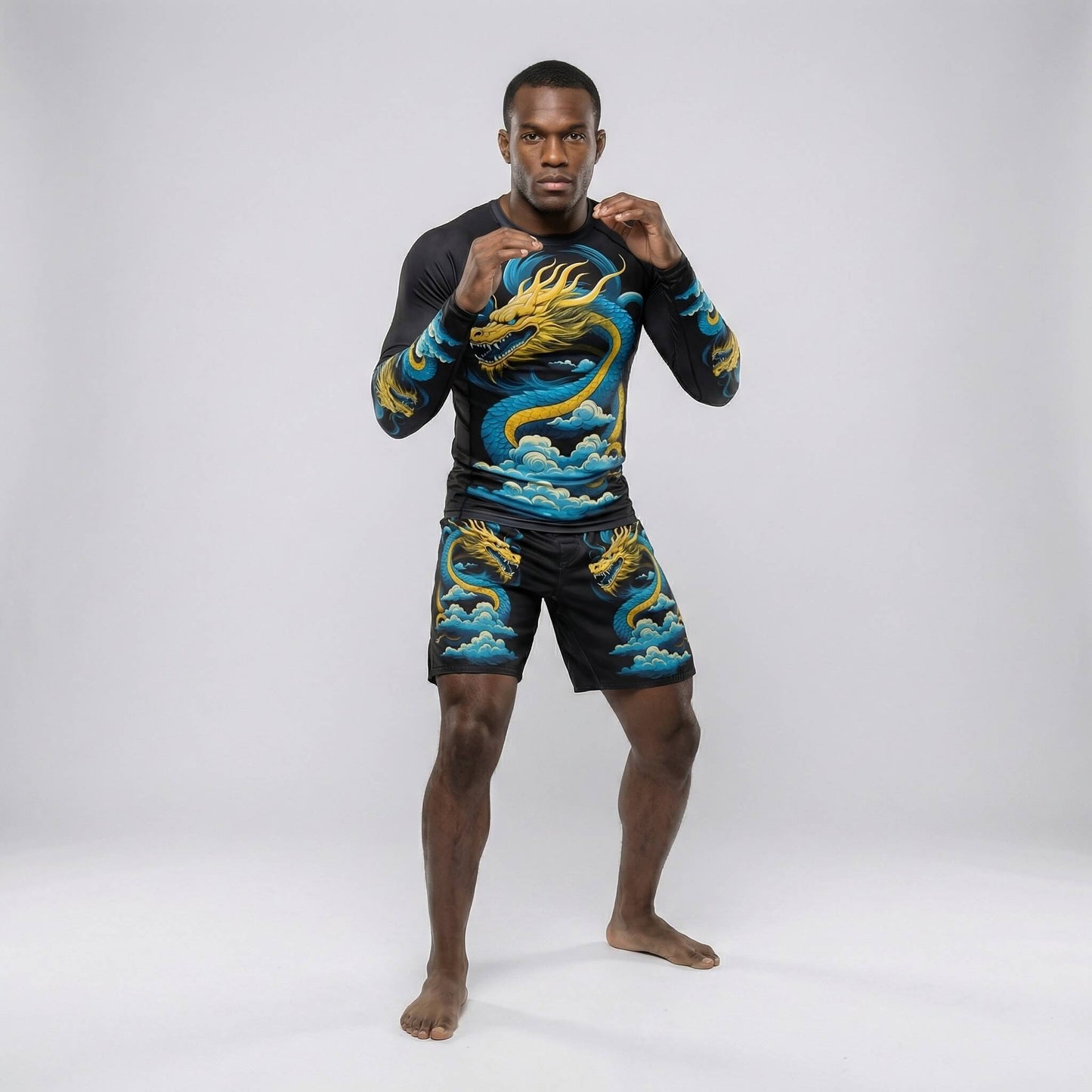 BLUE DRAGON RASH GUARD