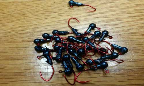 Cam's 2 in1 Kit Combo  [60pc. Hand Painted Assortment "Nasty Bend Hooks" &  All Plastic  Curly Tail & Stinger Shad [Hologram Flake] Assortment Kit