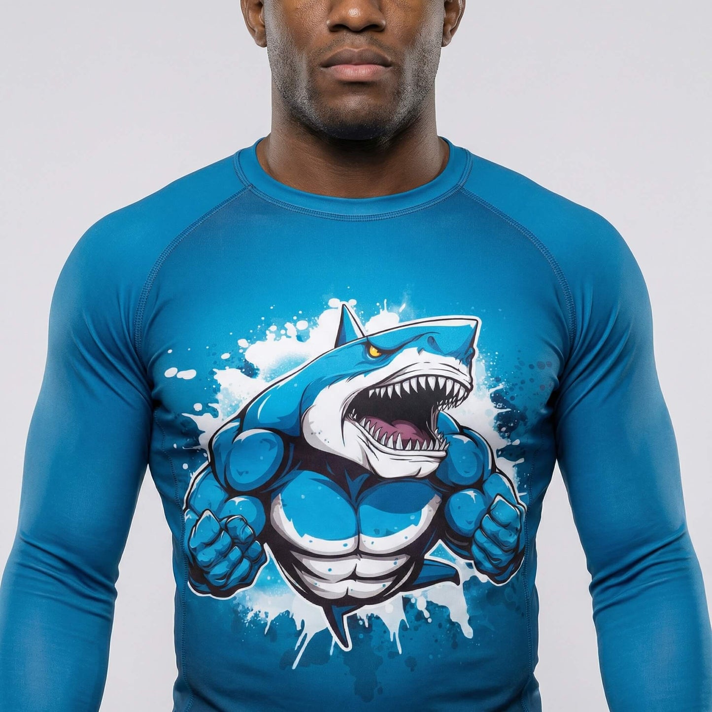 SHARK BEAST RASH GUARD