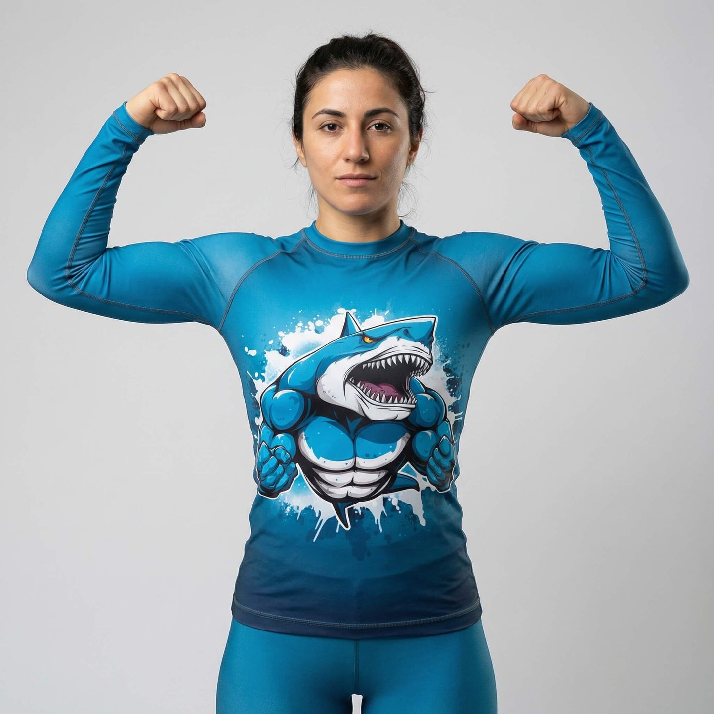SHARK BEAST WOMEN RASH GUARD