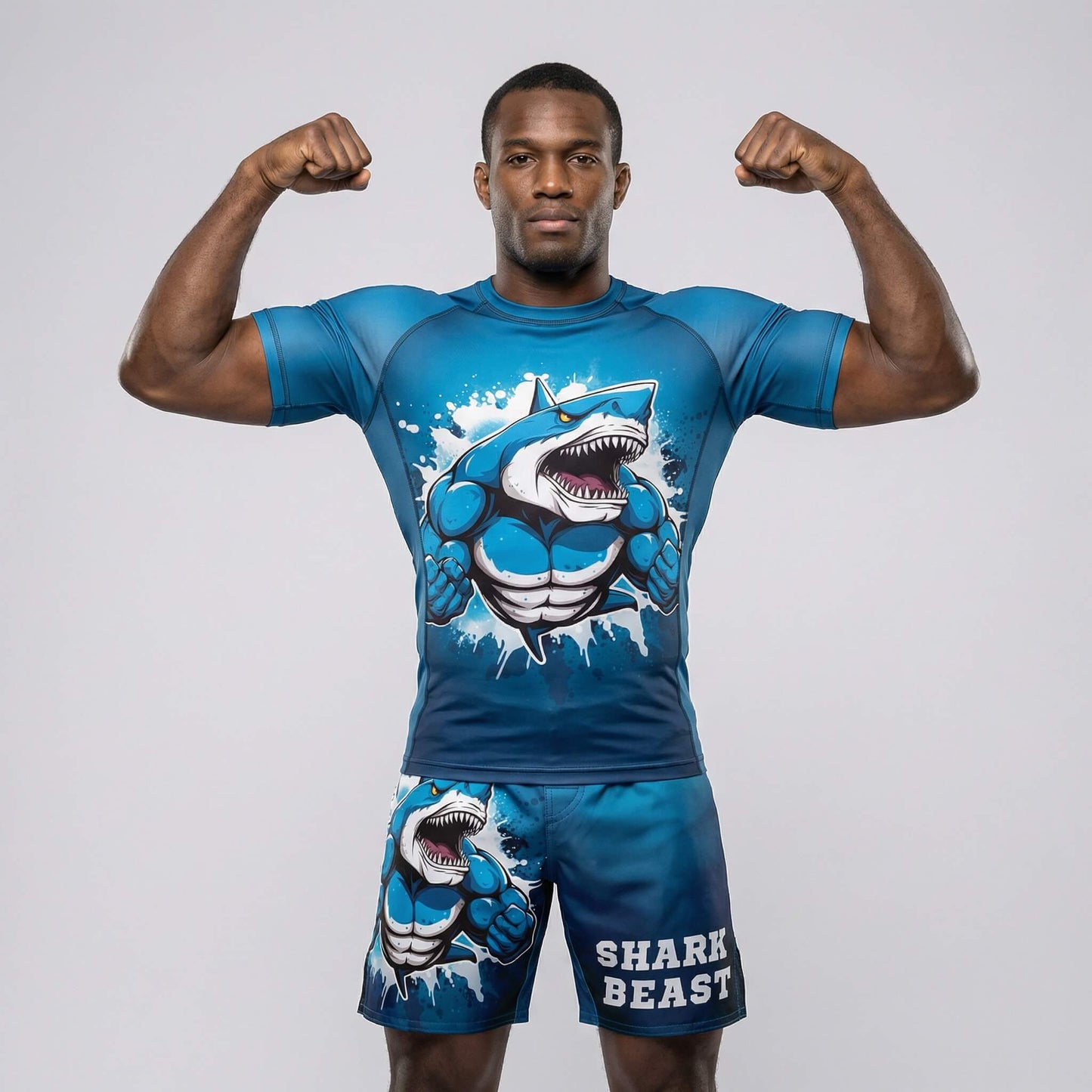 SHARK BEAST FIGHT SHORTS