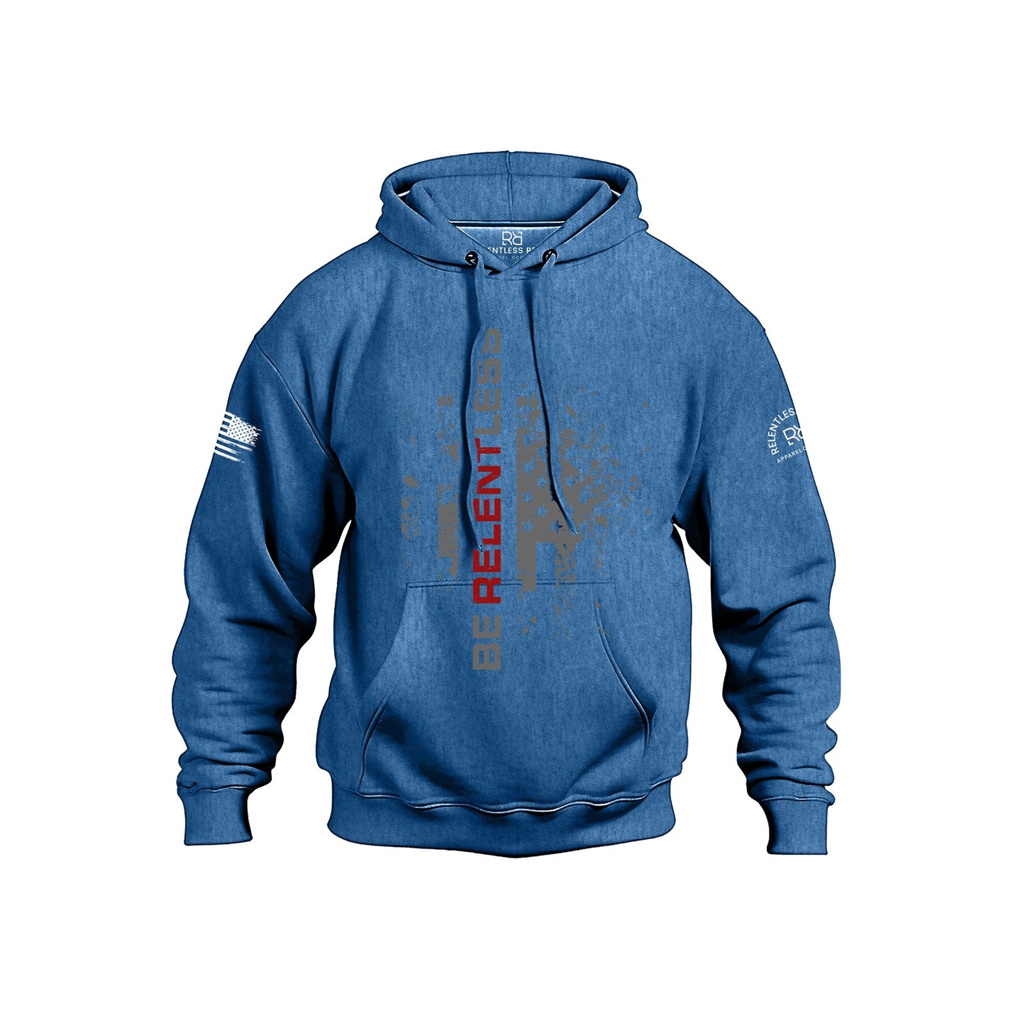 Be Relentless | Front | R | Men's Hoodie