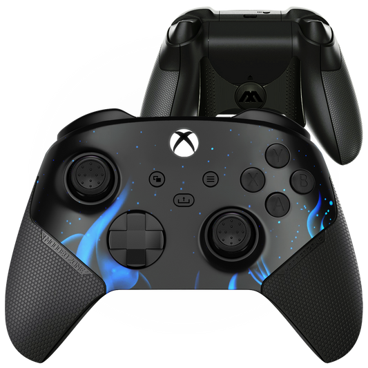MODDEDZONE BLUE FIRE EXTREME XBOX SERIES X SMART PRO MODDED CONTROLLER