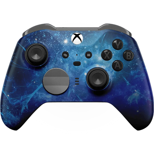 MODDEDZONE BLUE NEBULA XBOX ELITE SERIES 2 CUSTOM MODDED CONTROLLER