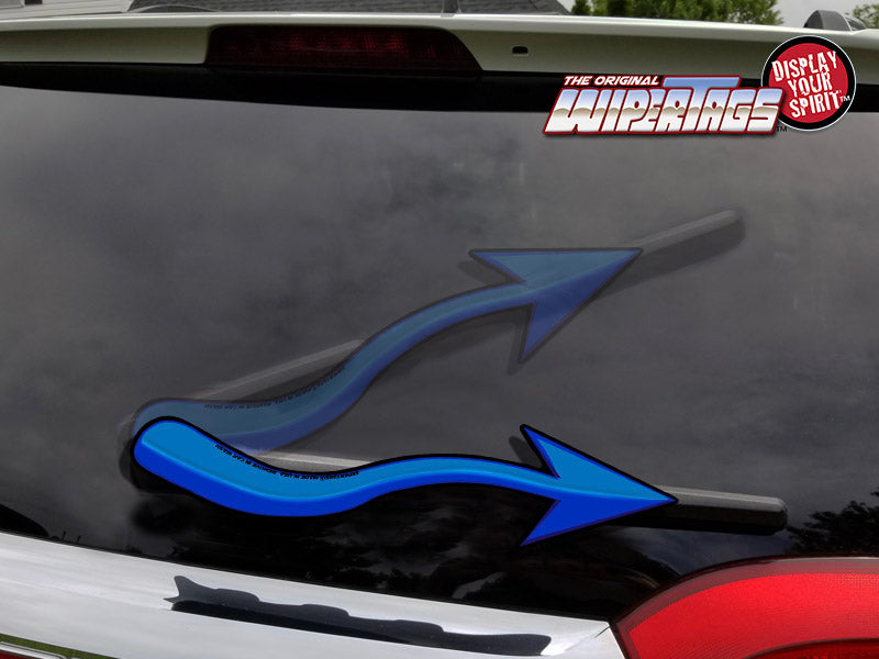 Blue Devil's Tail WiperTags