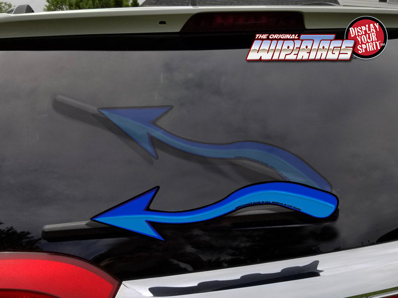 Blue Devil's Tail WiperTags