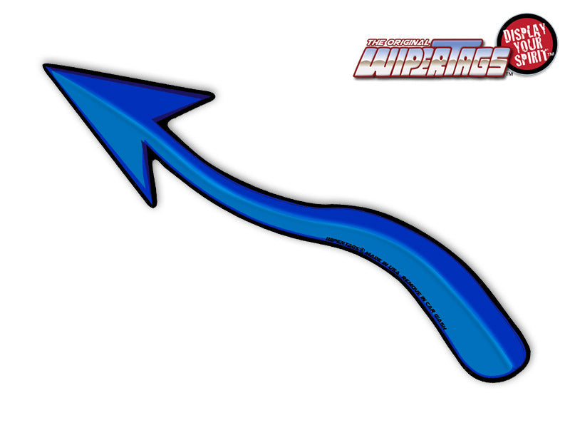 Blue Devil's Tail WiperTags
