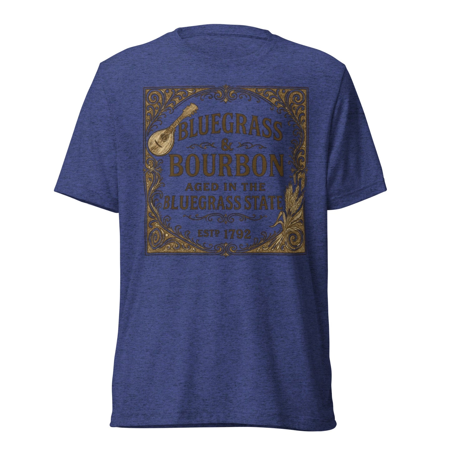 Bluegrass & Bourbon Vintage Label T-Shirt | Kentucky Heritage | Elite