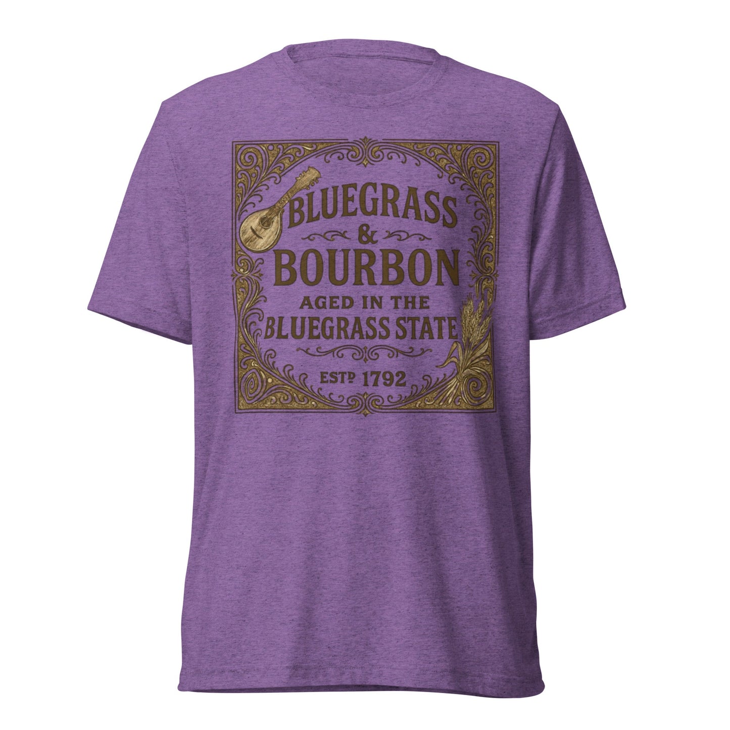 Bluegrass & Bourbon Vintage Label T-Shirt | Kentucky Heritage | Elite