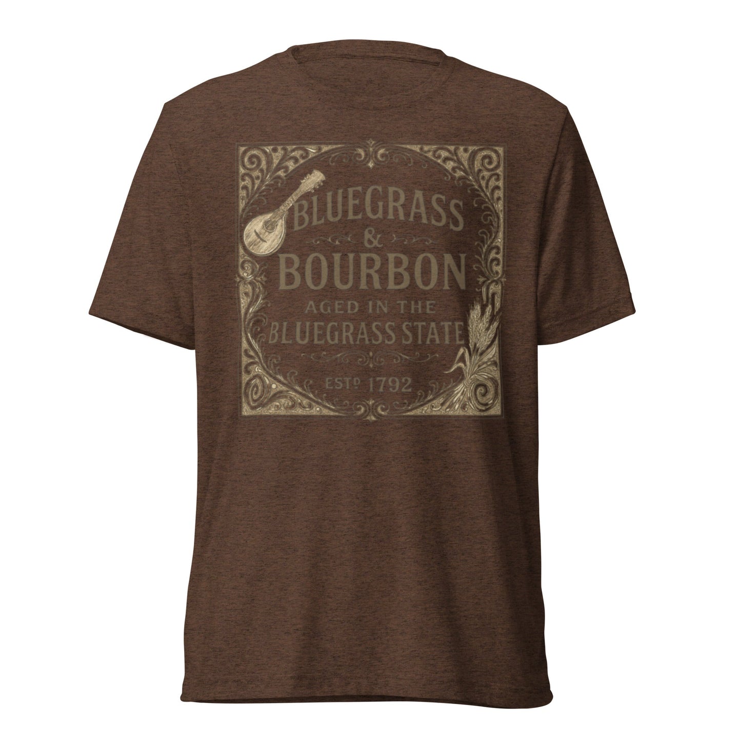Bluegrass & Bourbon Vintage Label T-Shirt | Kentucky Heritage | Elite