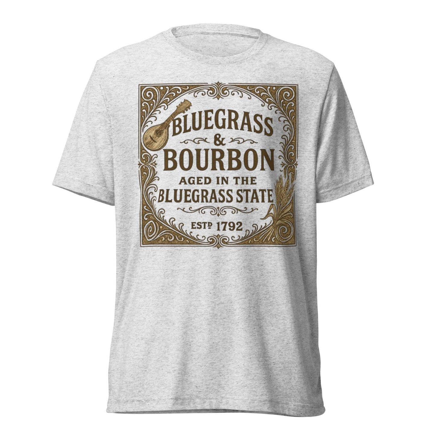 Bluegrass & Bourbon Vintage Label T-Shirt | Kentucky Heritage | Elite
