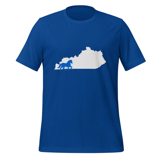 Bluegrass State Shirt | Kentucky Outline + Horse Design | Classic