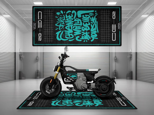 MPM Motorcycle Mat for BMW CE02 - MM4102