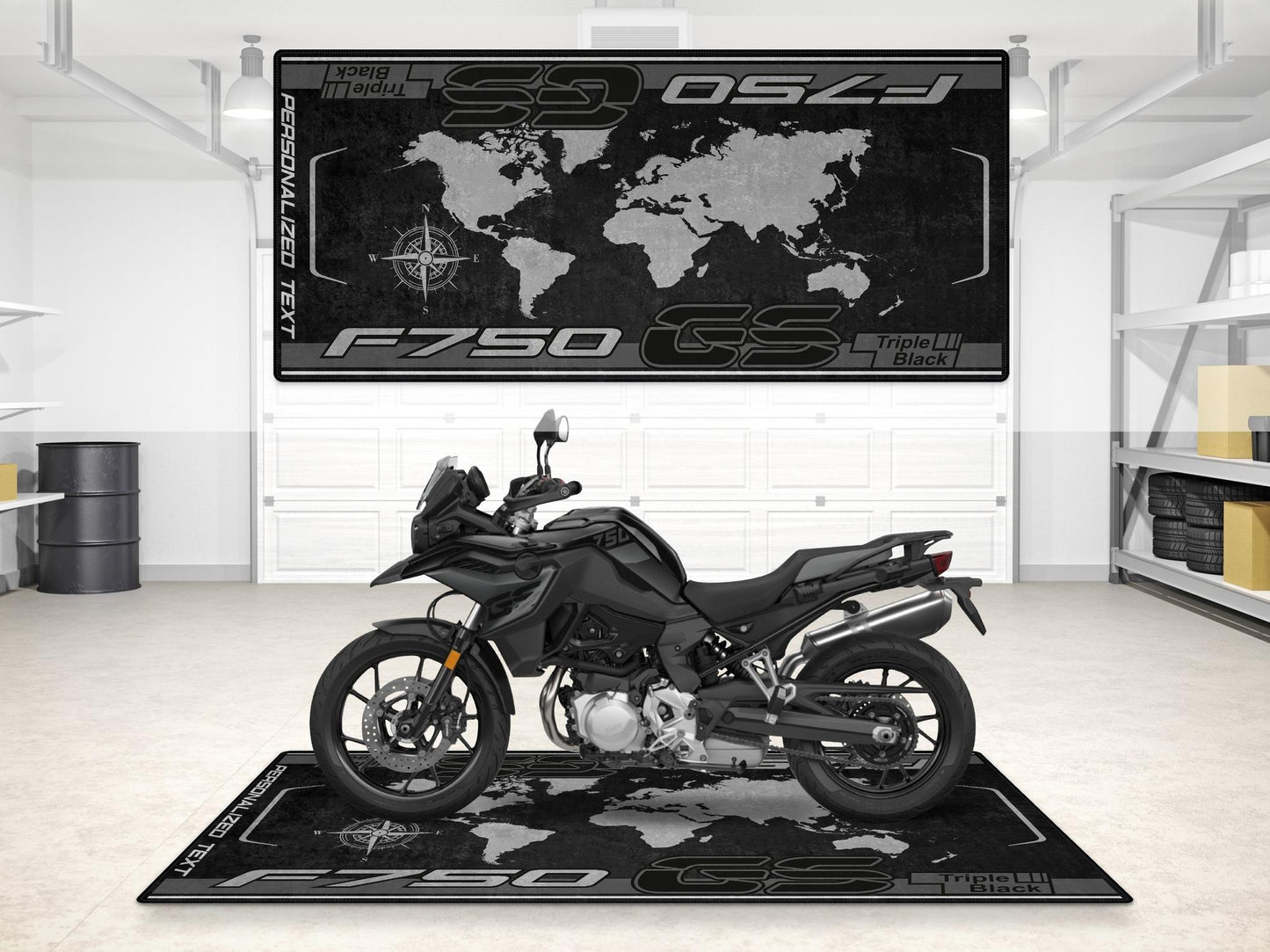 MPM Motorcycle Mat for BMW F750 GS - MM7296