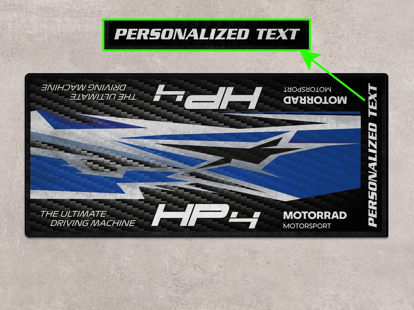 MPM Motorcycle Mat for BMW 1000RR HP4 - MM7254