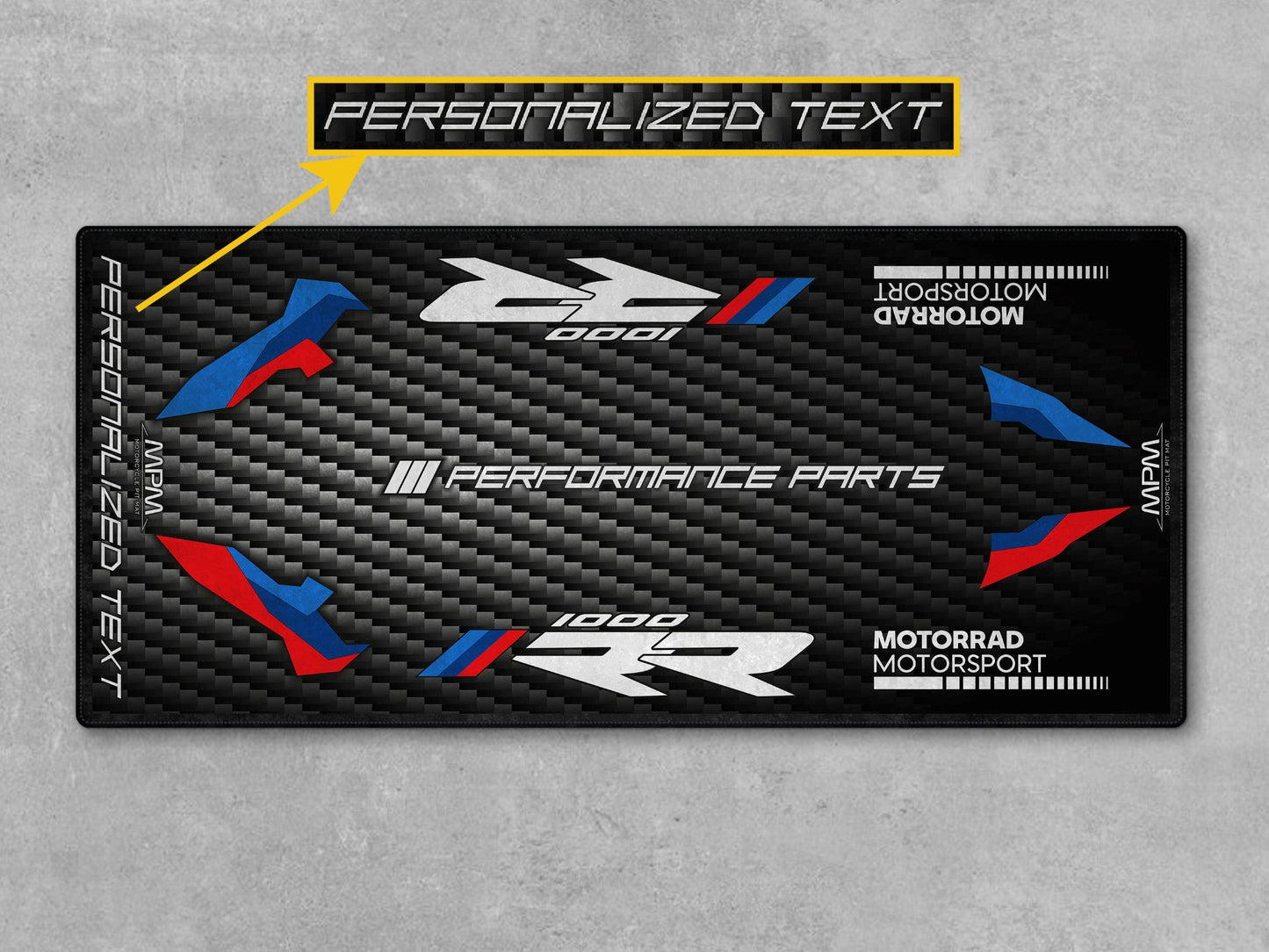 MPM Motorcycle Mat for BMW M1000RR - MM7161