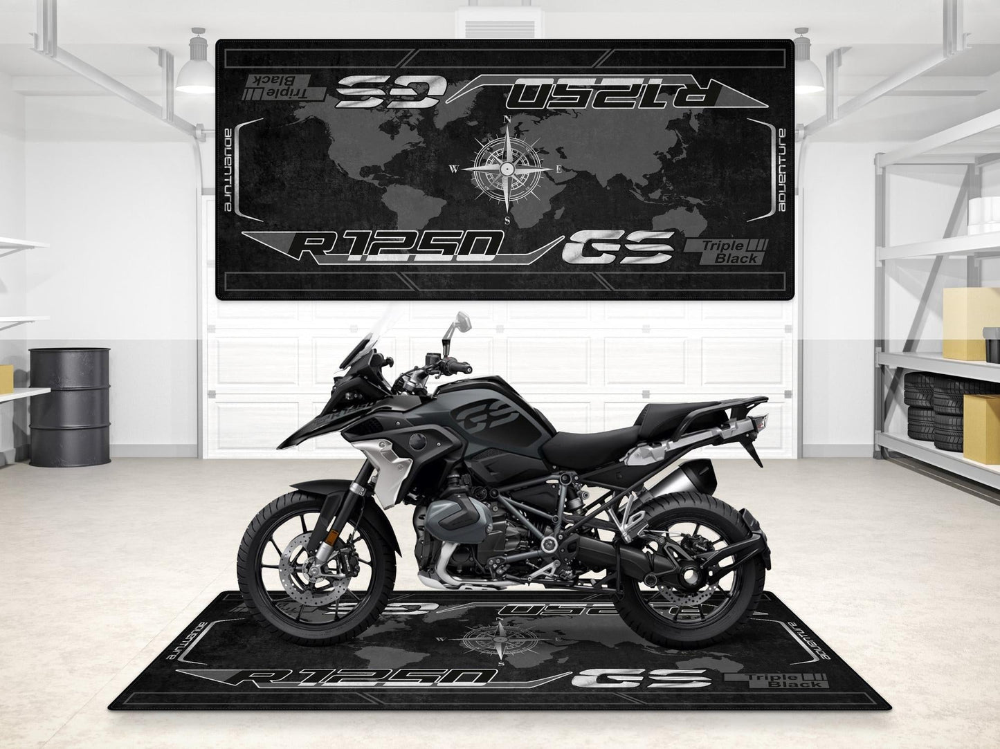 MPM Motorcycle Mat for BMW R1250GS Adventure - MM7247