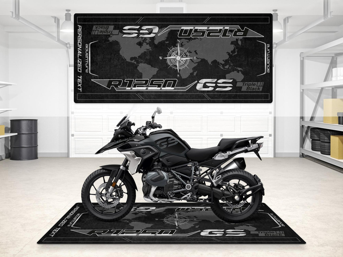 MPM Motorcycle Mat for BMW R1250GS Adventure - MM7247
