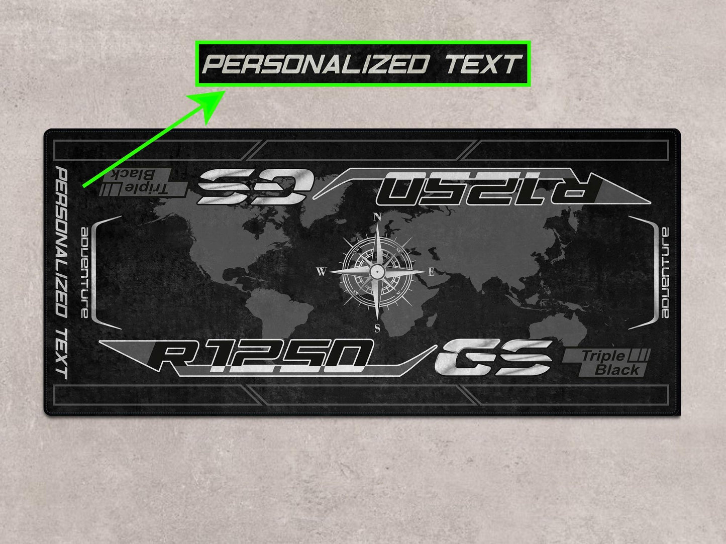 MPM Motorcycle Mat for BMW R1250GS Adventure - MM7247