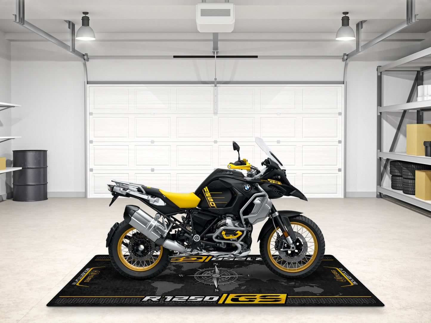 MPM Motorcycle Mat for BMW R1250GS 40th Years Anniversary Adventure - MM7248
