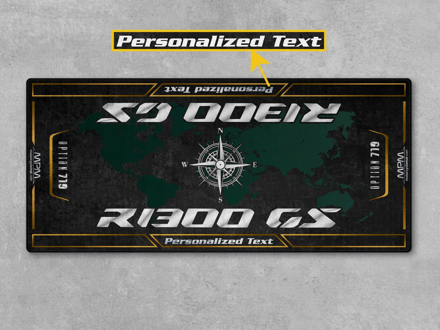 MPM Motorcycle Mat for BMW R 1300 GS - MM4101