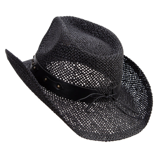 Big Size Bull Emblem Cowboy Hat