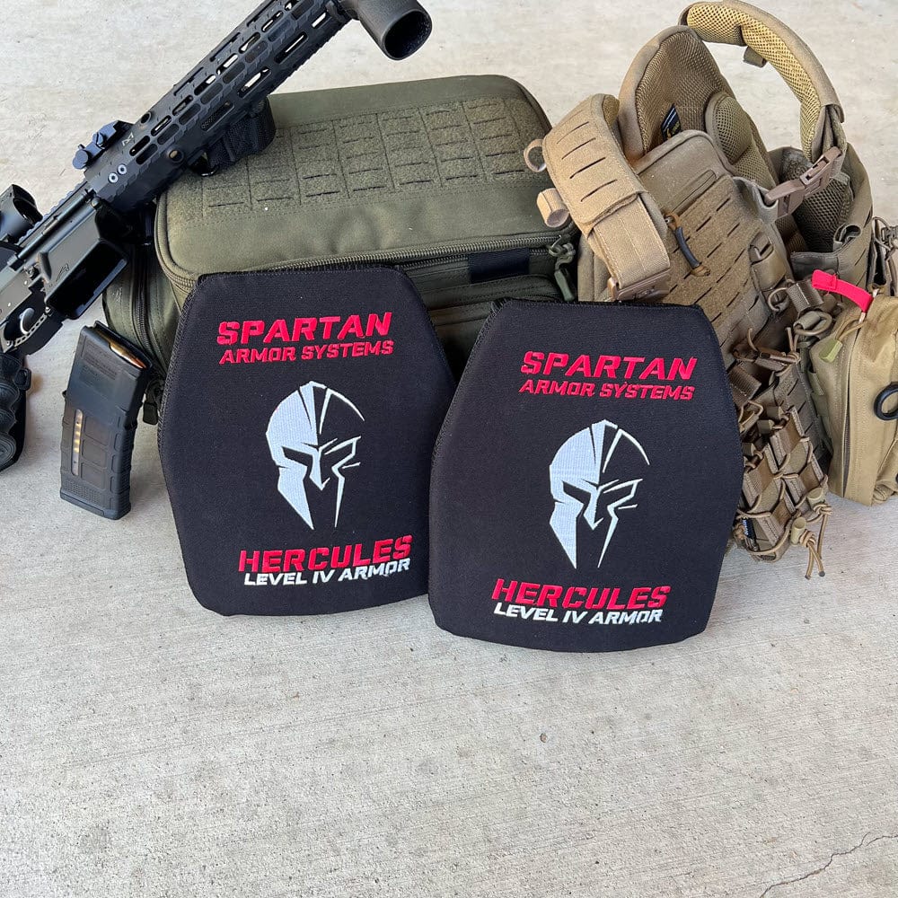 Spartan Level IV Ceramic Body Armor (Set of 2)