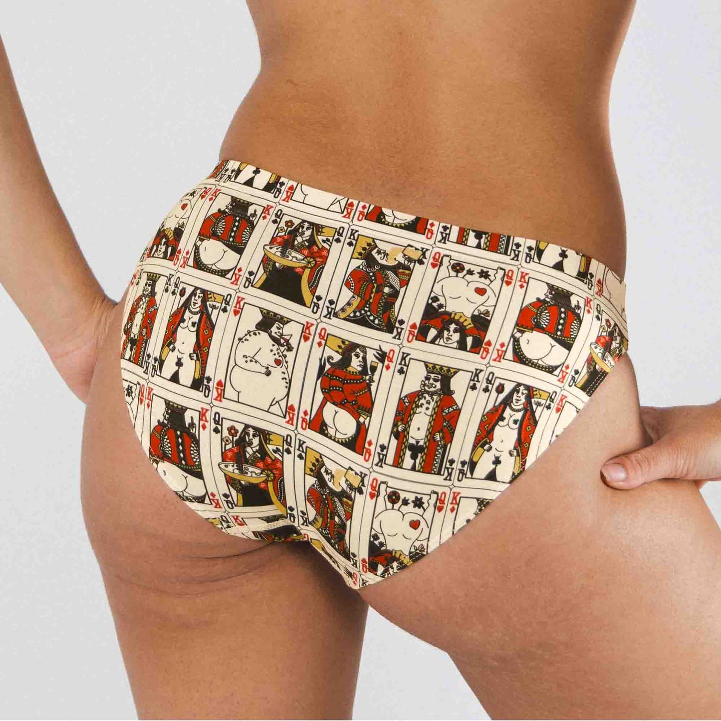 The Bottomless Blackjack | Vintage Playing Cards Modal Bikini Underwear