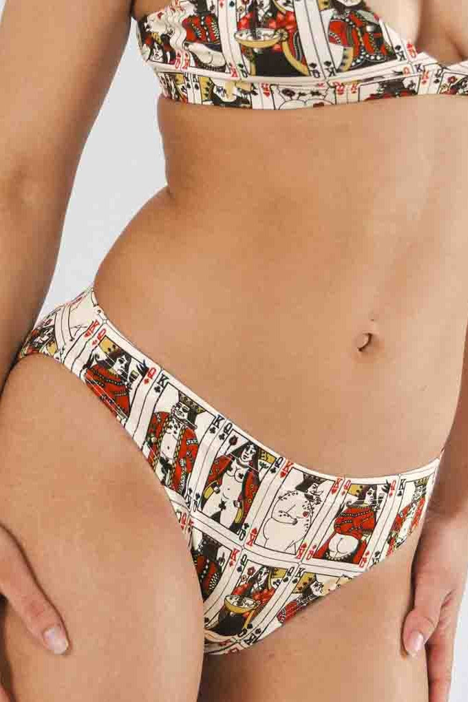 The Bottomless Blackjack | Vintage Playing Cards Modal Bikini Underwear