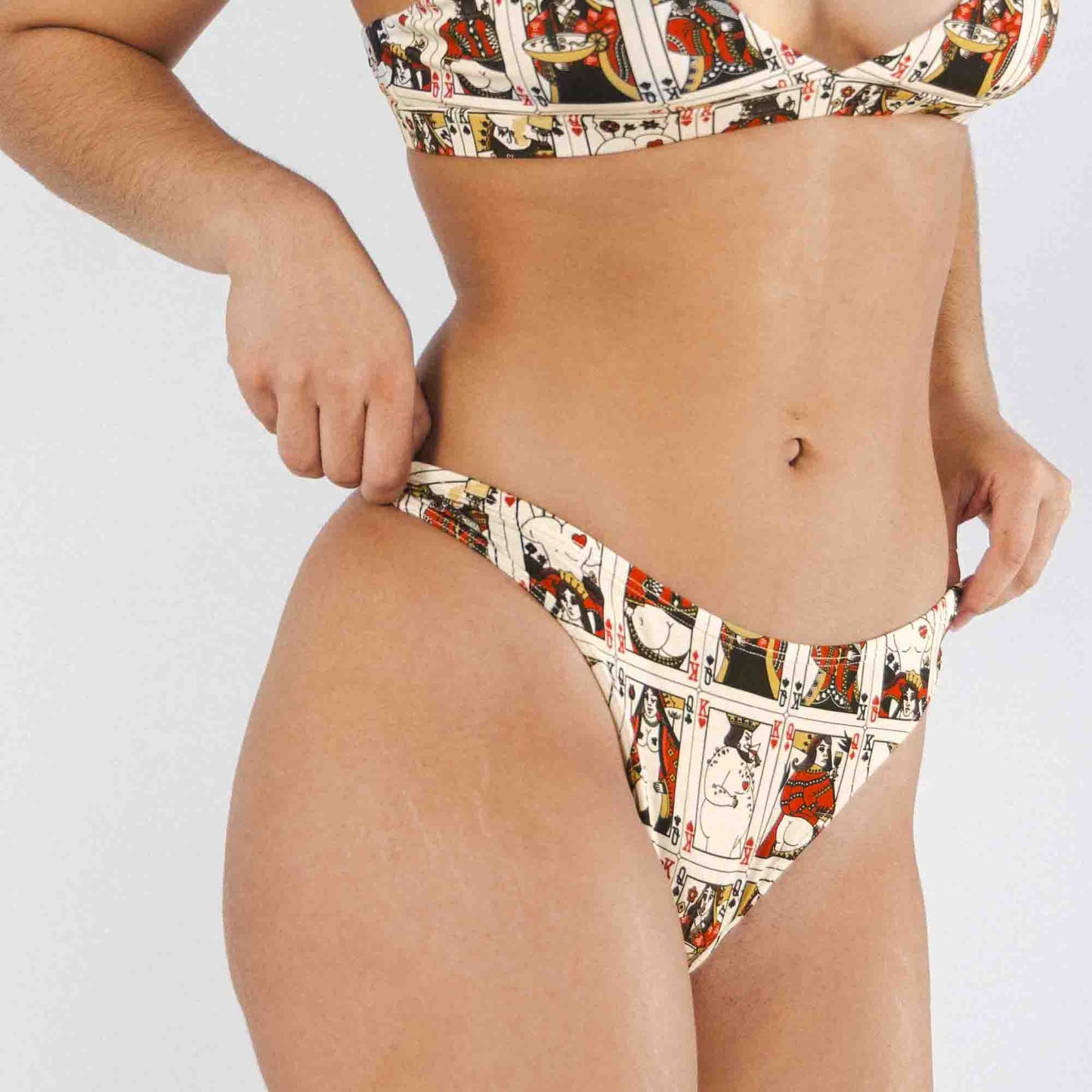 The Bottomless Blackjack | Vintage Playing Cards MicroModal Thong