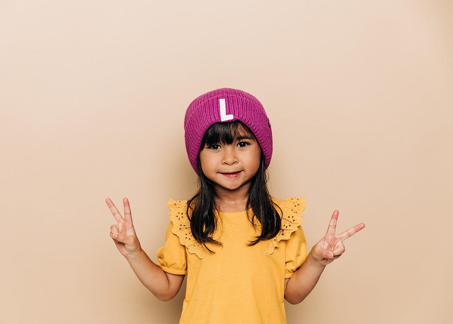 Letter Beanie