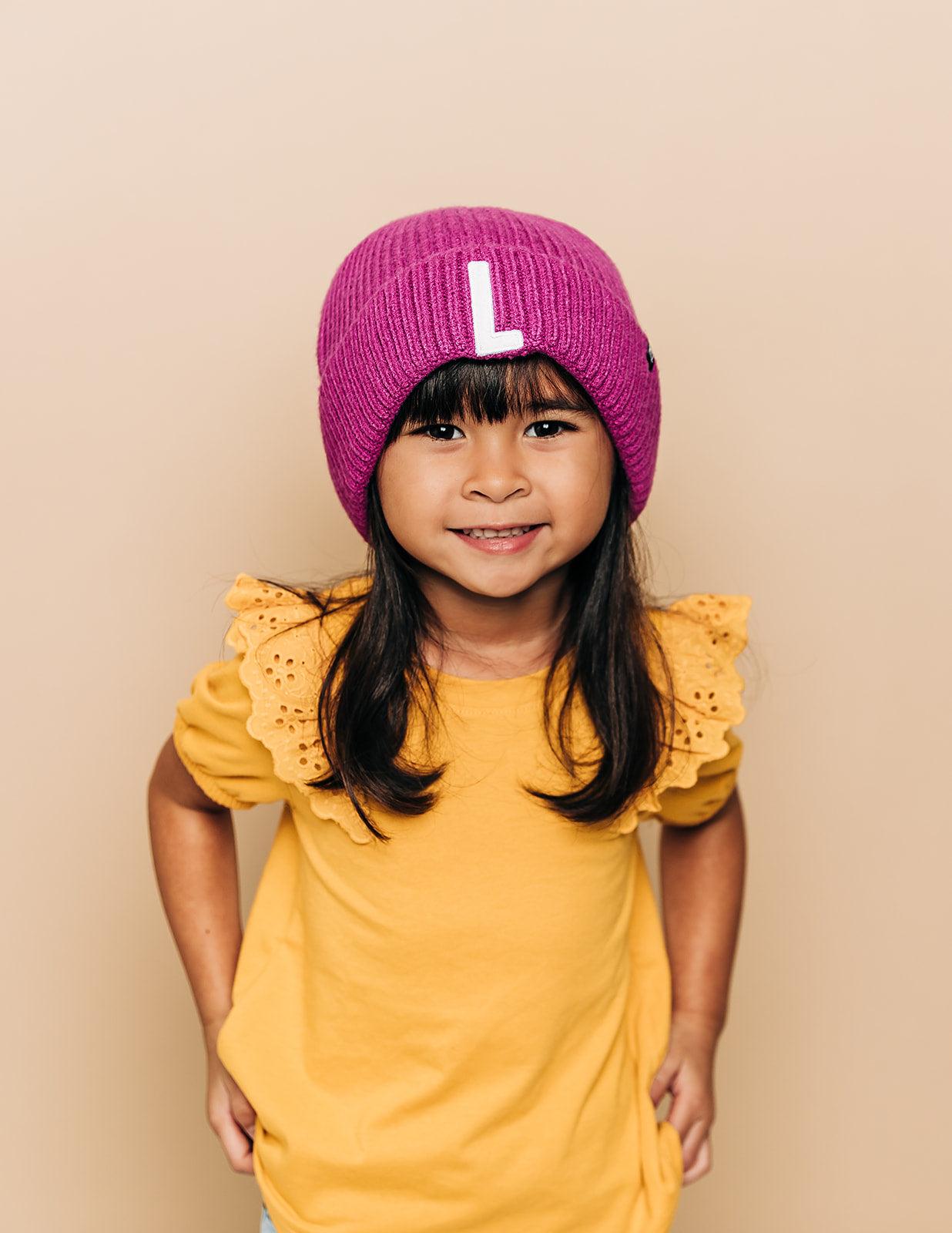 Letter Beanie