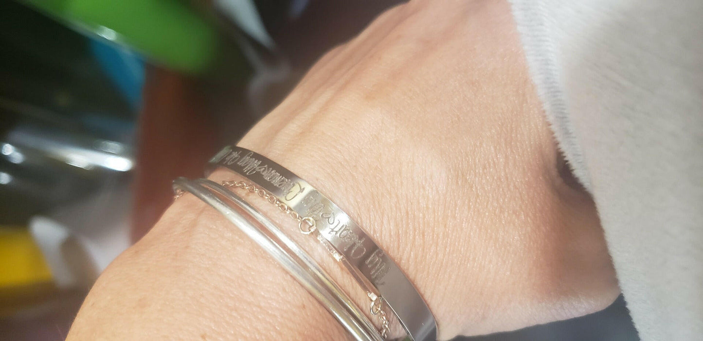 May He always Come Home Safe Bracelet