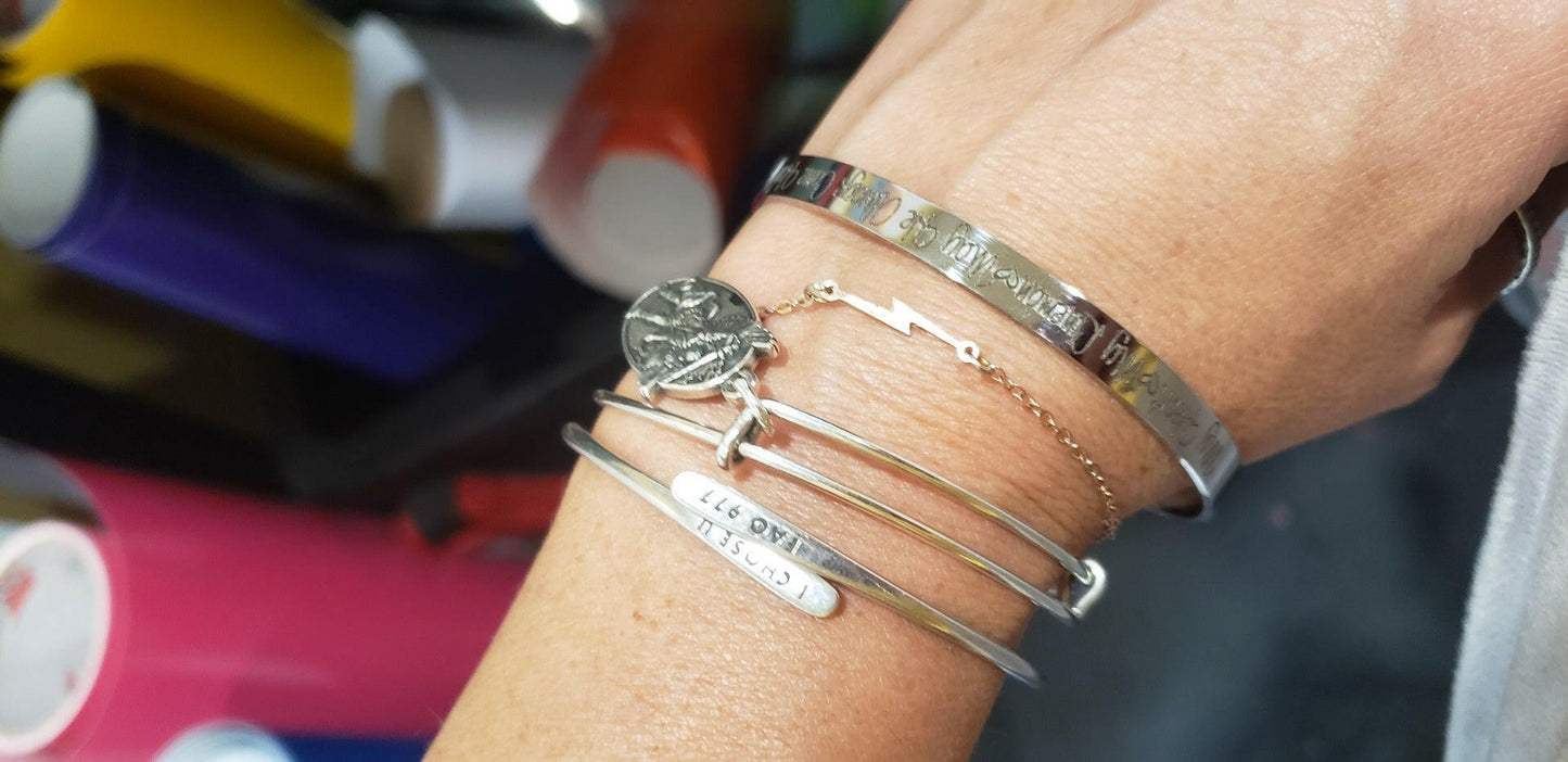 May He always Come Home Safe Bracelet