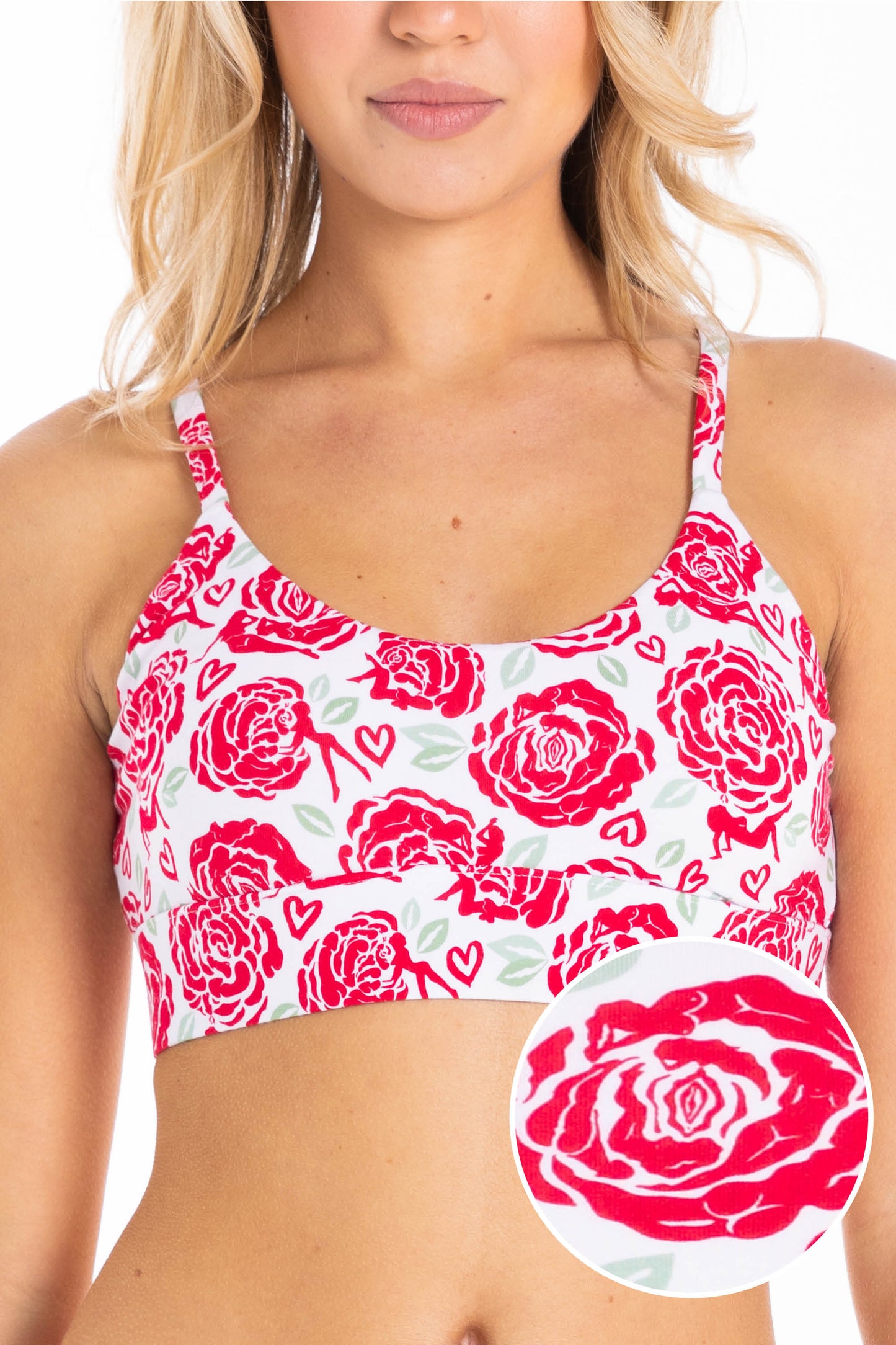 The Bloom With A View | Naughty Roses Boob Hammock™ Scoop Bralette