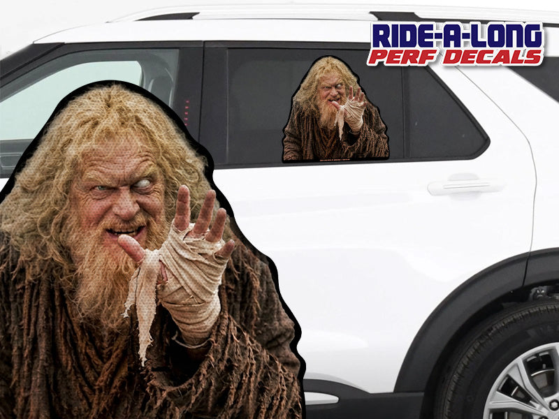 *NEW* Bridge Keeper *RIDE A LONG* Perforated Decal