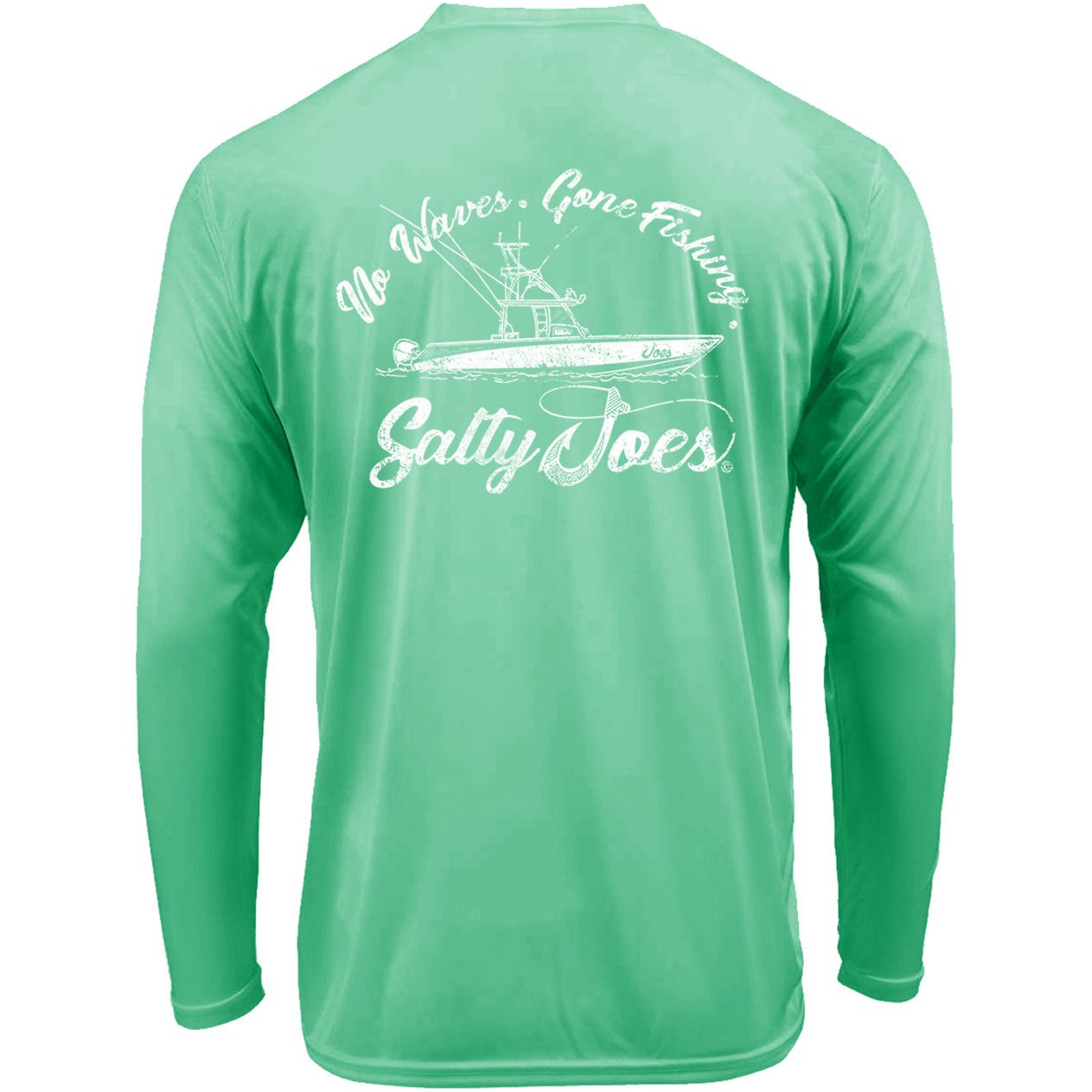 Salty Joe's Fishing Boat Long Sleeve Sun Shirt
