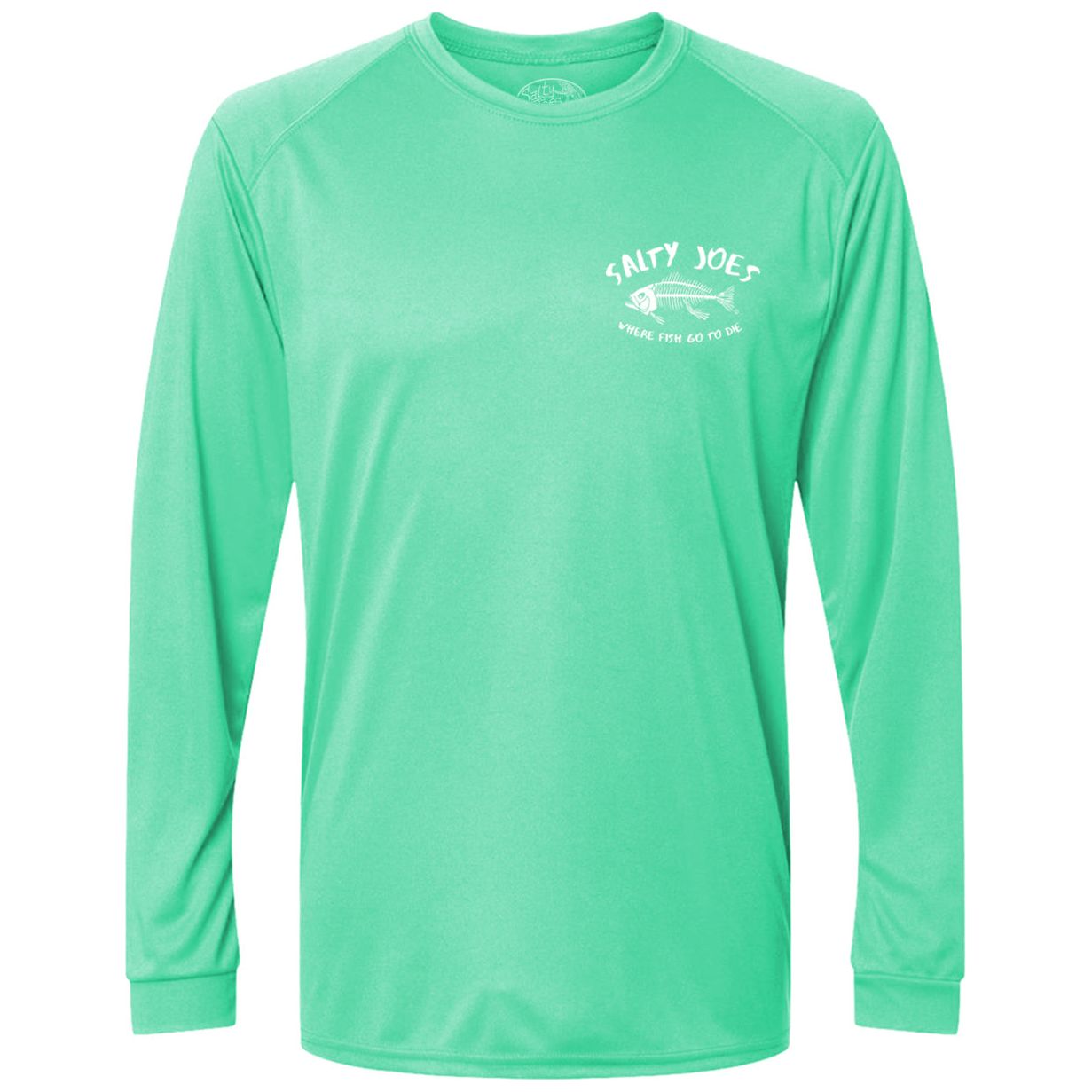 Salty Joe's "Where Fish Go To Die" Long Sleeve Sun Shirt