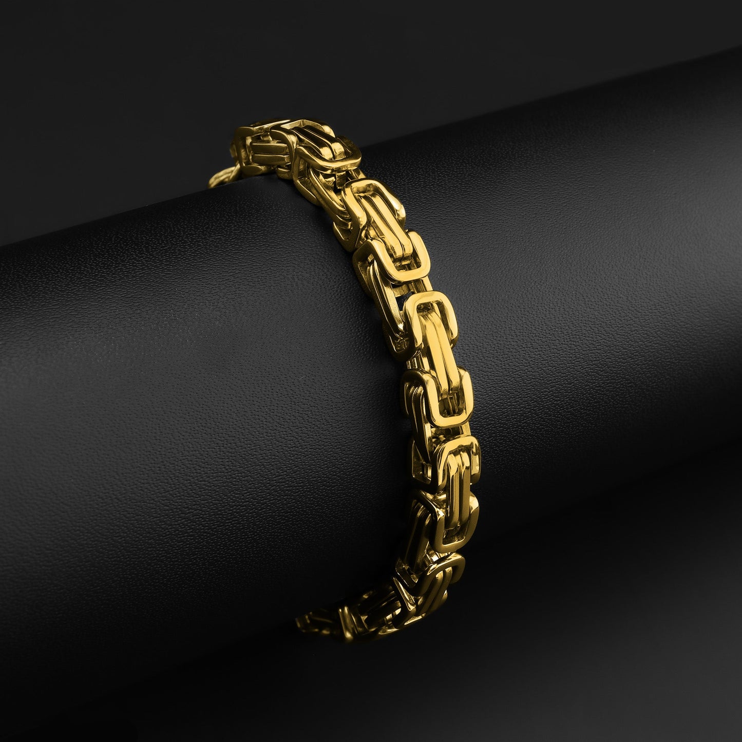 Gold Byzantine Chain Bracelet