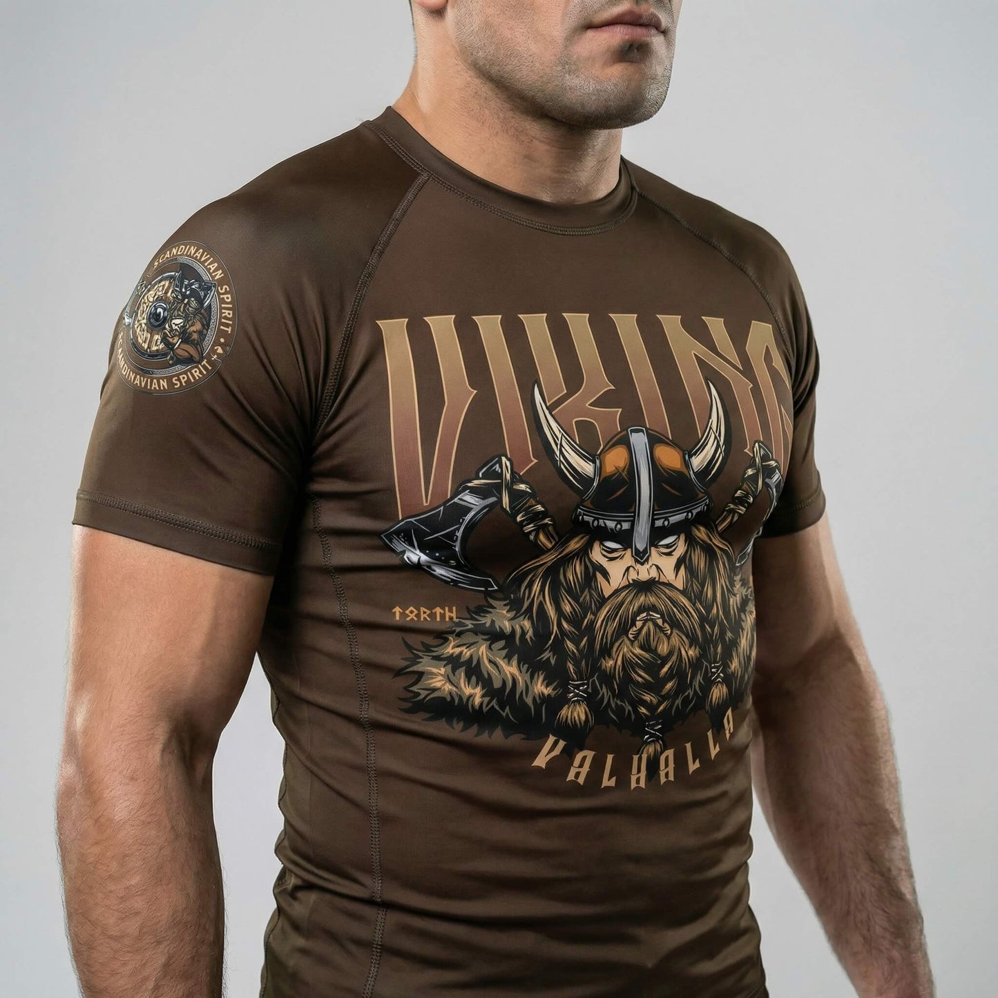 VIKING WARRIOR SHORT SLEEVE RASH GUARD