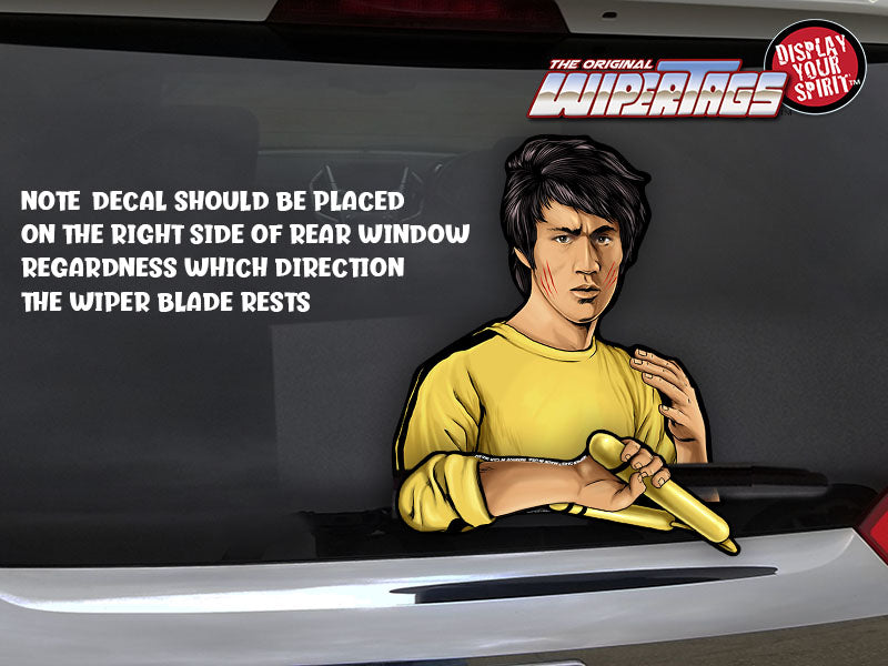 Dragon Waving Nunchucks WiperTag