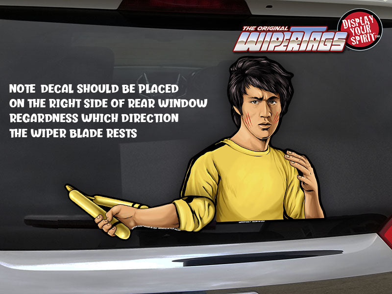 Dragon Waving Nunchucks WiperTag