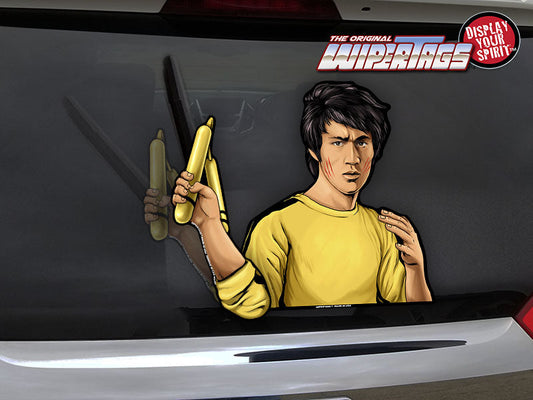 Dragon Waving Nunchucks WiperTag