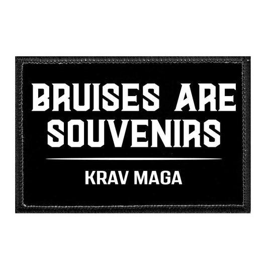 Bruises Are Souvenirs - Krav Maga - Removable Patch