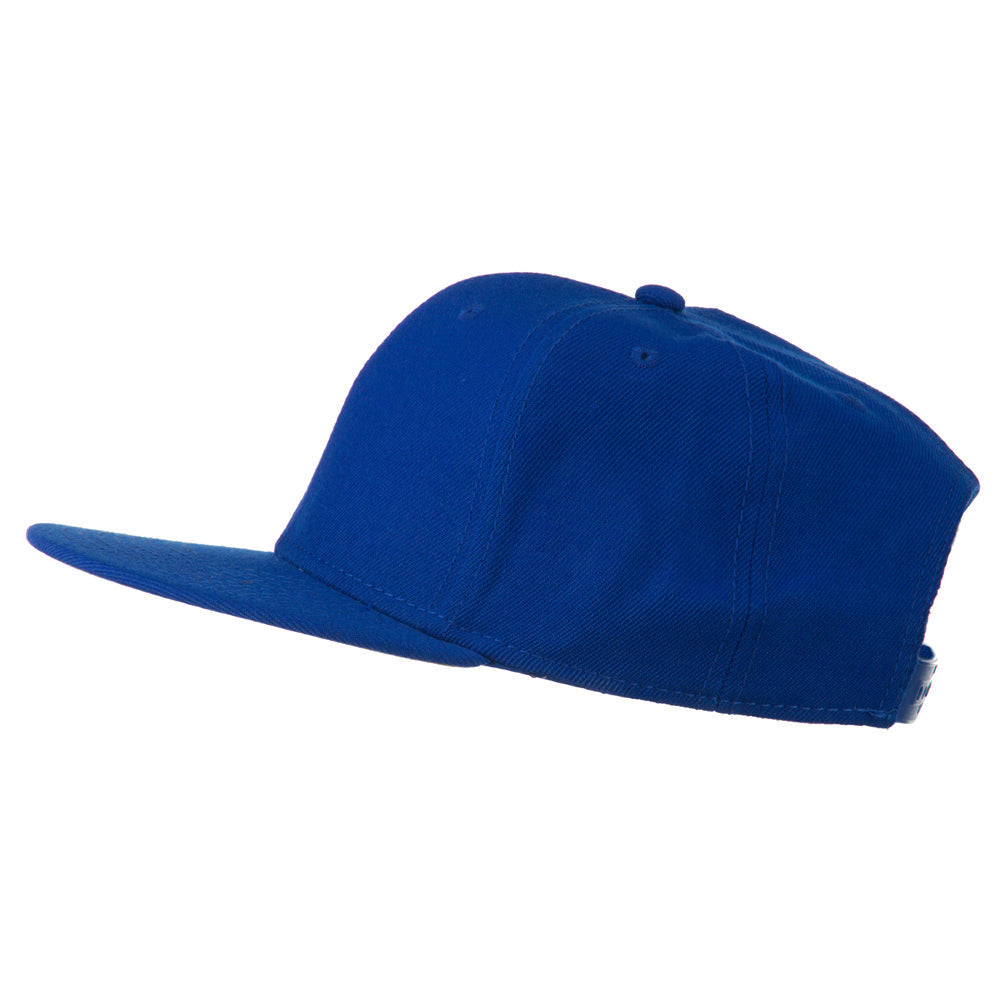 Boy's Solid Wool Blend Snapback Cap